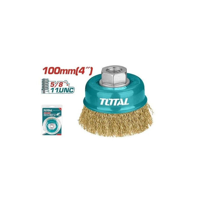 CEPILLO BRONCE COPA TOTAL 4pulg LISO 5/8pulg UTAC31041