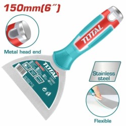 ESPATULA PLAST 150mm (6") TOTAL THT831506