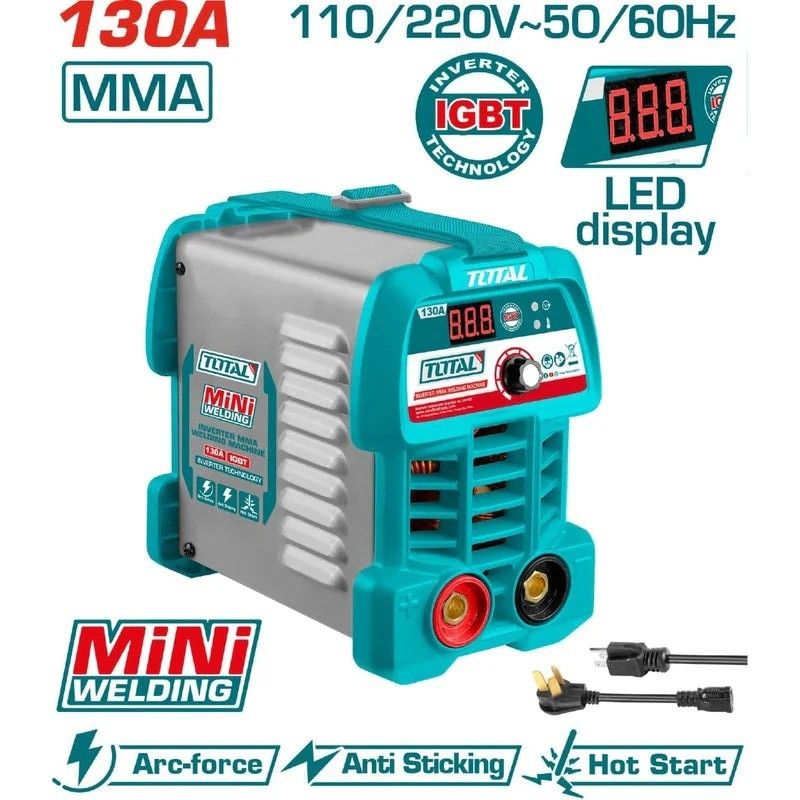 MINI INVERSOR TOTAL MMA 130A/111/220V UTW213049
