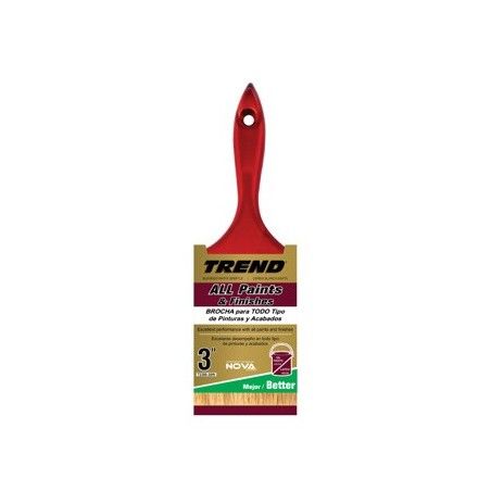 BROCHA NOVA TREND 75mm (3pulg) T2 ALL PAINTS T2300-30W MACHA