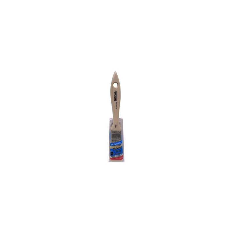 BROCHA BASIC PINTURA AGUA 25mm (1pulg) NOVA B1100-10W
