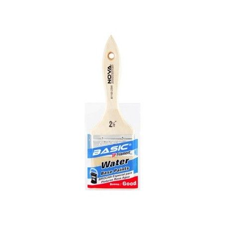 BROCHA BASIC PINTURA AGUA 63mm (2,1/2pulg) NOVA B1100-25W