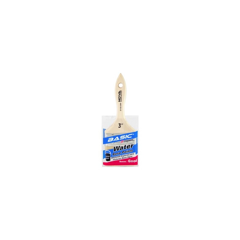BROCHA BASIC PINTURA AGUA 75mm (3pulg) NOVA B1100-30W