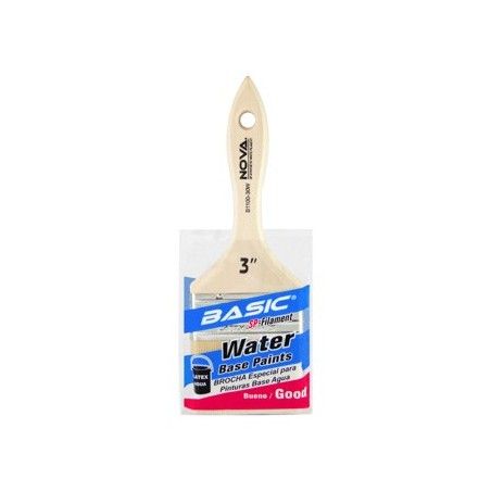 BROCHA BASIC PINTURA AGUA 75mm (3pulg) NOVA B1100-30W