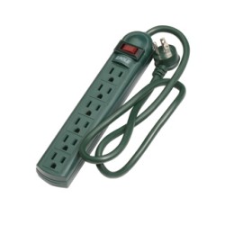 REGLETA VERDE EAGLE 6 TOMAS LUZ PILOTO 1135-G