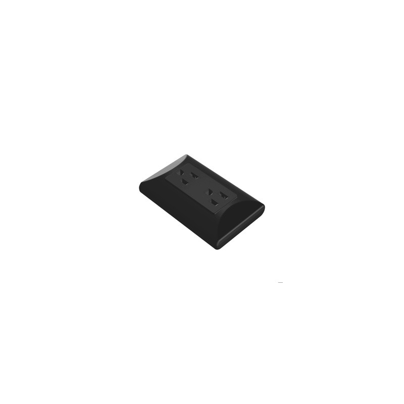 TOMA PARCHE NEGRO DOBLE POLO 77-BK NEGRO EAGLE (144)