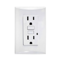 TOMA DOBLE GFCI 15amp EAGLE #1018-W