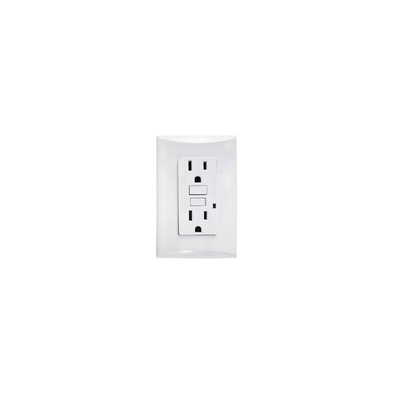 TOMA DOBLE GFCI 15amp EAGLE #1018-W