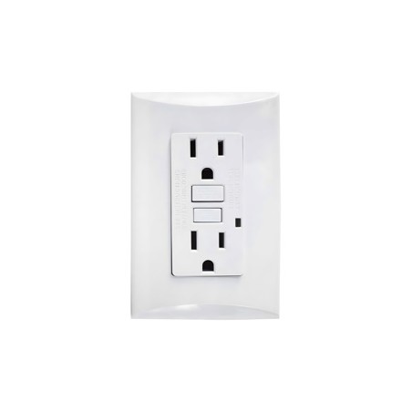 TOMA DOBLE GFCI 15amp EAGLE #1018-W