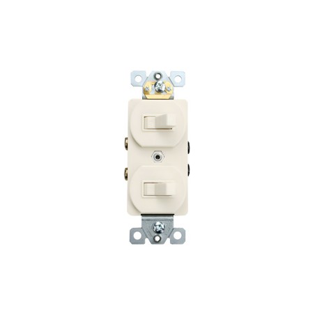 APAGADOR DOBLE BEIGE EAGLE 15A 271-V