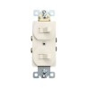 APAGADOR DOBLE BEIGE EAGLE 15A 271-V