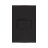 PULSADOR P/TIMBRE NEGRO EAGLE 1002-BK PLATA