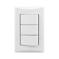 APAGADOR TRIPLE EAGLE #1005W PLATA BLANCO