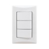 APAGADOR TRIPLE EAGLE #1005W PLATA BLANCO