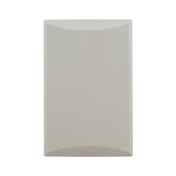 PLACA CIEGA BEIGE EAGLE #1014-V PLATA
