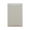 PLACA CIEGA BEIGE EAGLE #1014-V PLATA
