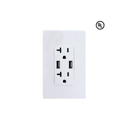 TOMACORRIENTE TR CON USB BLANCO DWR4-W EAGLE