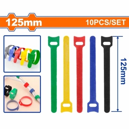 AMARRA NYLON C/VELCRO WADFOW 6" 10PCS WTE615012