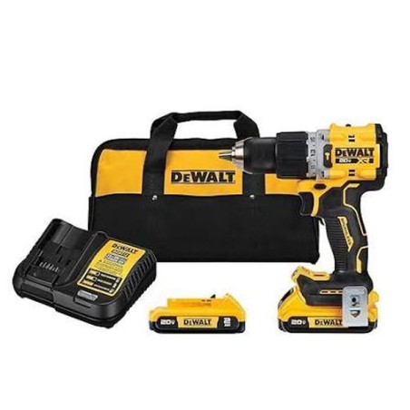TALADRO INAL PERCUTOR 20V DEWALT DCD805D2 + BOLSO DWST83489