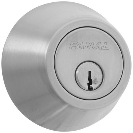 CERROJO FANAL CILIDRO DOBL C/LL NIQUELADO 90480-003