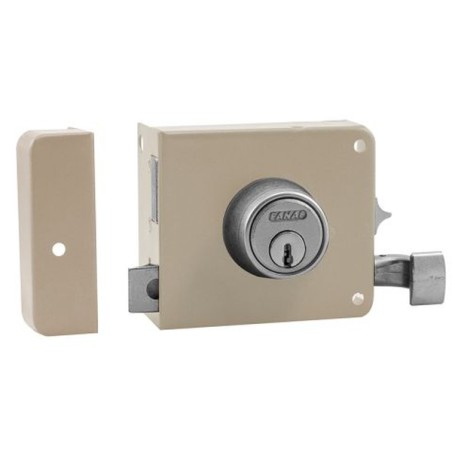 CERRAD FANAL DOBLE PASO BEIGE IZQUIERDA 175NBI
