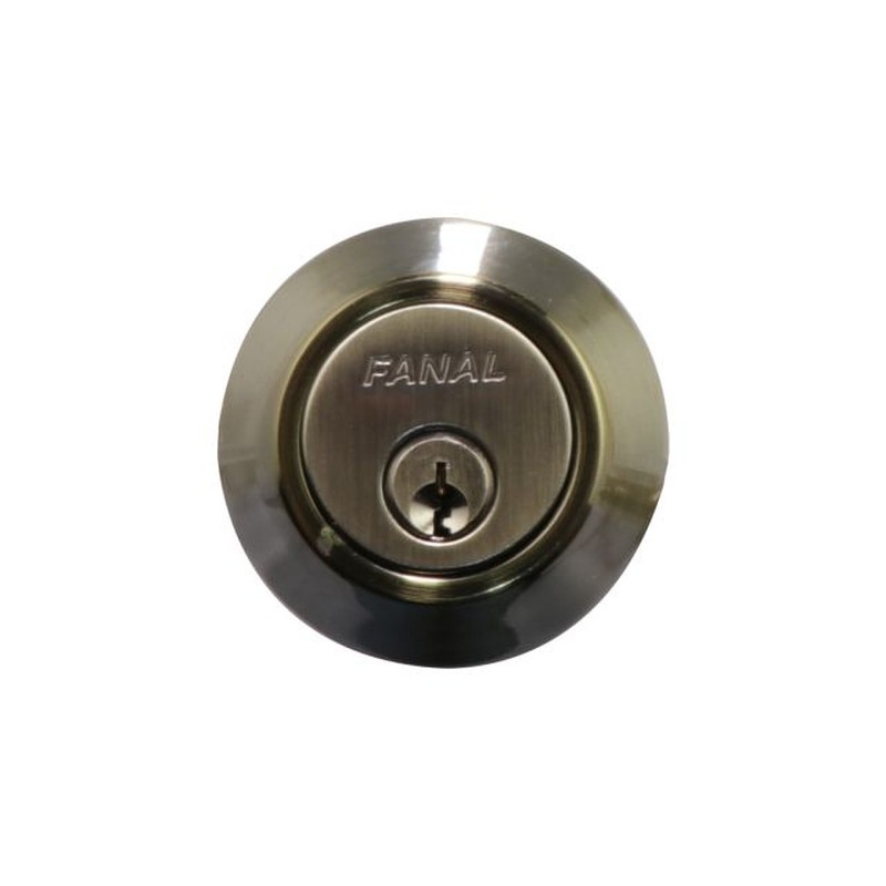 CERROJO FANAL CILINDRO SENC BRONCE 90470-001