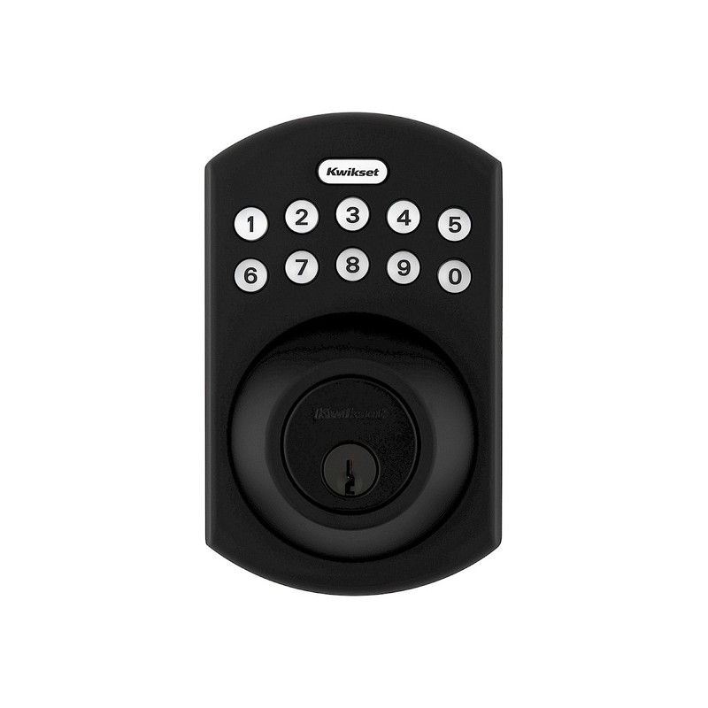 CERRAD ELEC BOTON NEGRA 92640-017 KWIKSET