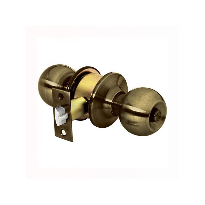 LLAVIN BOLA C/LLAVE BRONCE ANT US5 8956 YALE BOLTON