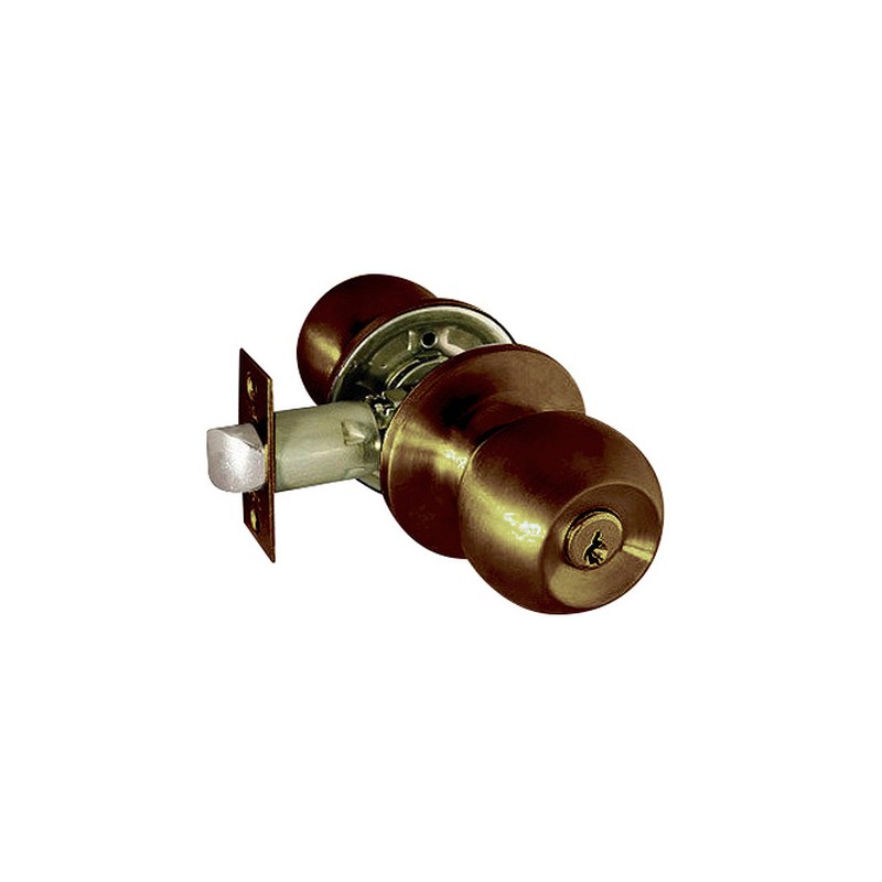 LLAVIN BOLA C/LLAVE BRONCE ANT 8980 US5 YALE