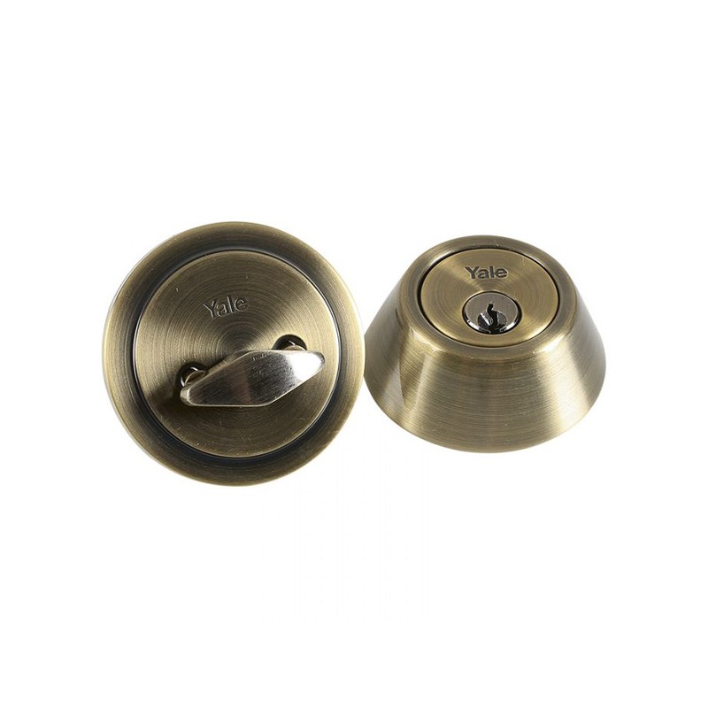 CERROJO BRONCE ANT LLAVE MARIPOSA US5 8945 SC  YALE KENT