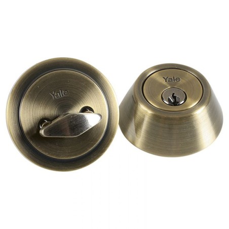 CERROJO BRONCE ANT LLAVE MARIPOSA US5 8945 SC  YALE KENT