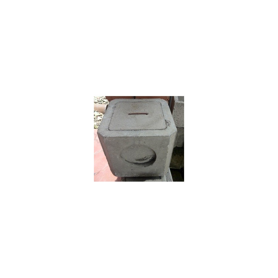 CAJA CONCRETO REGISTRO CUADRADA 45x45