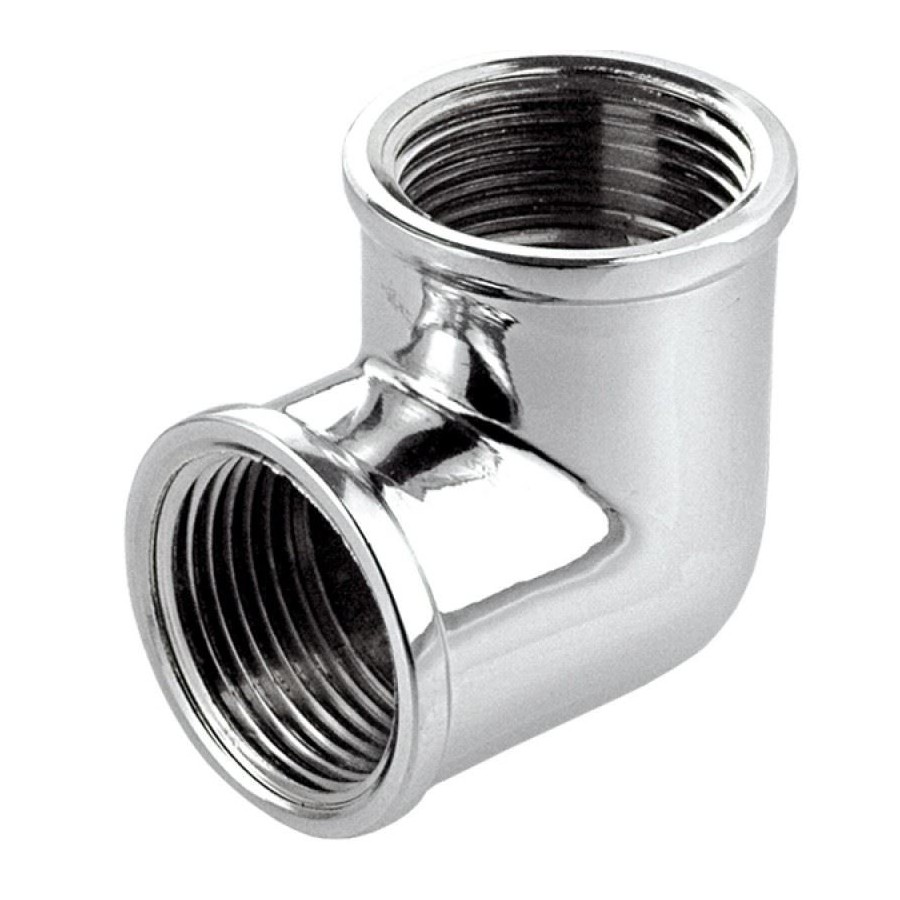 CODO  12mm (1/2PULG) x 90° CROMADO