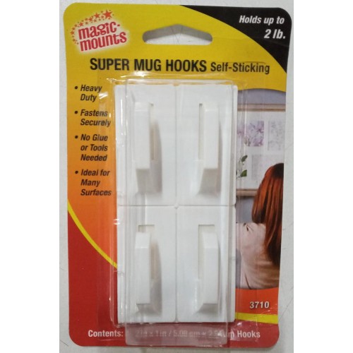 GANCHO PLASTICO AD 4pz 3710
