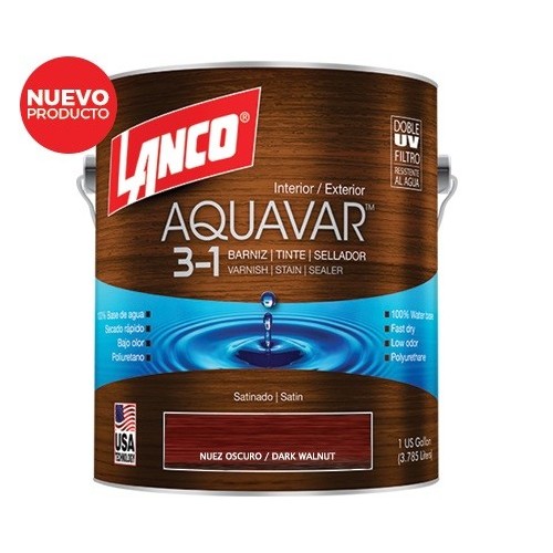 BARNIZ LANCO AQUAVAR GLN MARRON OSCURO AQ1361