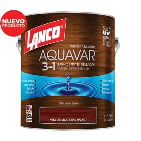 BARNIZ LANCO AQUAVAR GLN MARRON OSCURO AQ1361