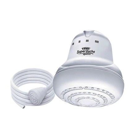 DUCHA SUPER FAME C/MANGUERA BLANCA 4TEMP 127V