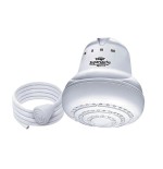 DUCHA SUPER FAME C/MANGUERA BLANCA 4TEMP 127V