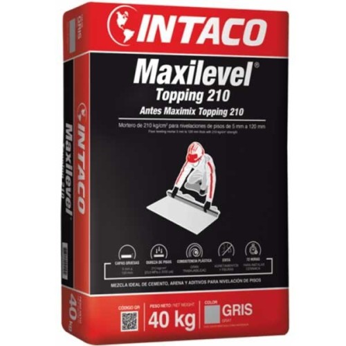 MAXILEVEL TOPPING 210 40KG INTACO
