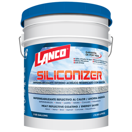 IMPERMEABILIZANTE SILICONIZER BLANCO CUB LANCO RC200-2