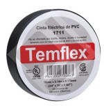 TAPE NEGRO TEMFLEX No165 3/4PULGx 18.3mt