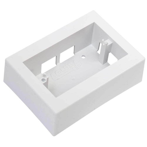 CAJA RECT PLAST P/CANALETA EAGLE 6010B
